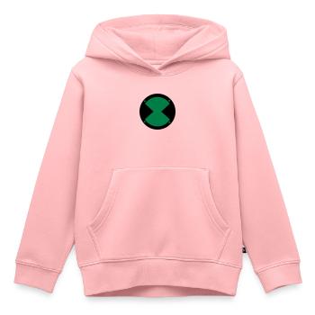 Watch Ben Ten - Kids Premium Organic Hoodie - rose - Front - AI Model Kid Female (0cm)