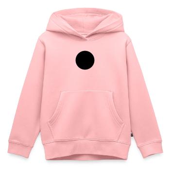 Kreis - punkt - Kinder Premium Organic Hoodie - Rosa - Vorne - AI Model Kid Female (0cm)