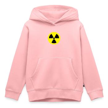 énergie nucléaire - Sweat Premium à capuche enfant bio - rose - Devant - AI Model Kid Female (0cm)