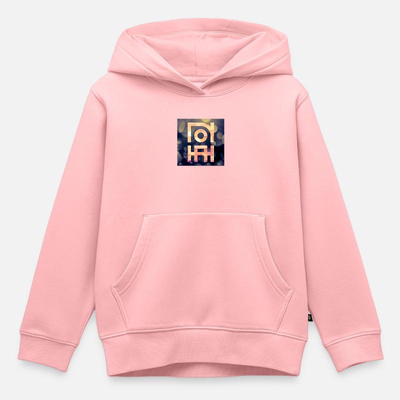 Noah - Lounge Version - Sweat Premium à capuche enfant bio - rose