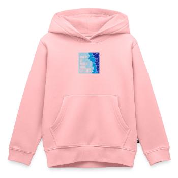vie ennuyeuse sans moi - Sweat Premium à capuche enfant bio - rose - Devant - AI Model Kid Female (0cm)
