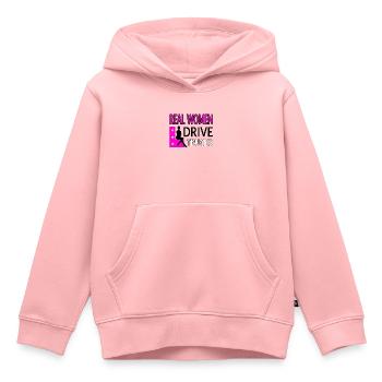 Truck - Kinder Premium Organic Hoodie - Rosa - Vorne - AI Model Kid Female (0cm)