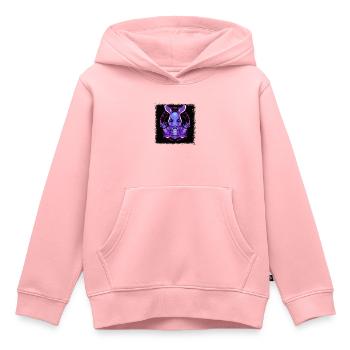 funny quote funny quotes nut funny sayings - Kinder Premium Organic Hoodie - Rosa - Vorne - AI Model Kid Female (0cm)