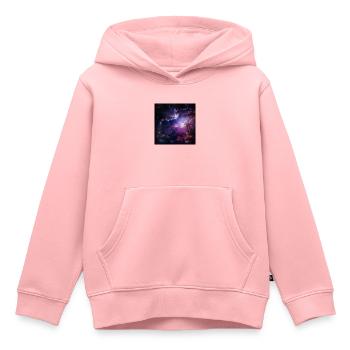 Raum - Kinder Premium Organic Hoodie - Rosa - Vorne - AI Model Kid Female (0cm)
