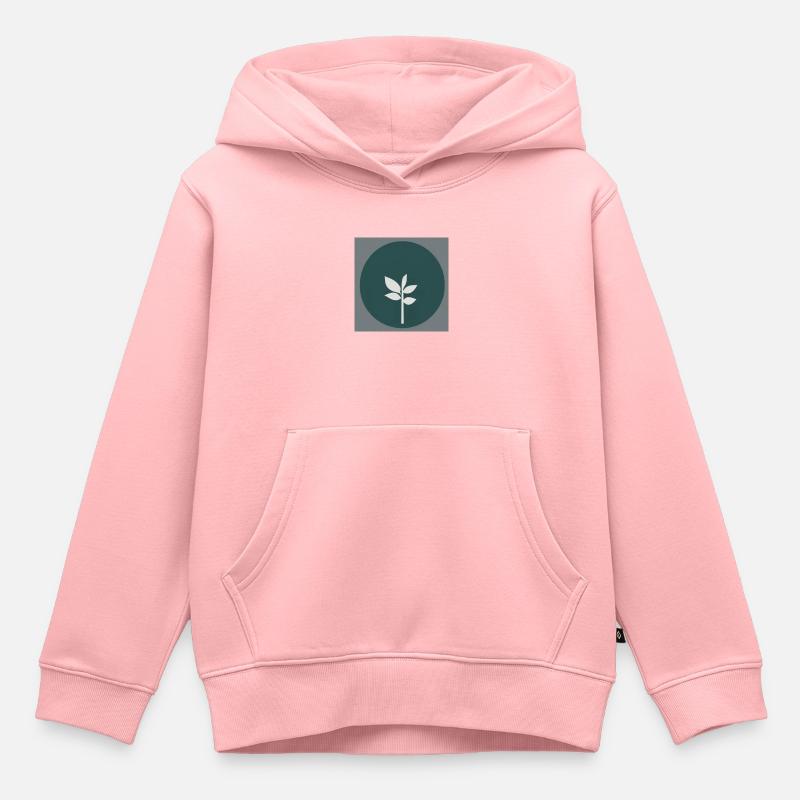 Durabilité - Sweat Premium à capuche enfant bio - rose
