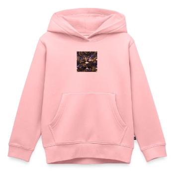 Infinite Coffee - Kids Premium Organic Hoodie - rose - Front - AI Model Kid Female (0cm)