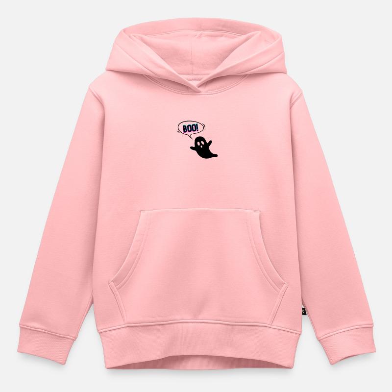 HOU - Sweat Premium à capuche enfant bio - rose
