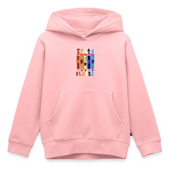 1. Klasse Rockgitarre Schulbeginn T shirt - Kinder Premium Organic Hoodie - Rosa - Vorne - AI Model Kid Female (0cm)