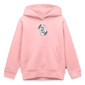 You Got This Motivierend Inspirierend Spruch Zitat - Kinder Premium Organic Hoodie - Rosa - Vorne - AI Model Kid Female (0cm)