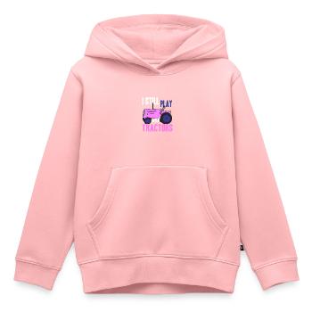 Bäuerin Landwirtin - Kinder Premium Organic Hoodie - Rosa - Vorne - AI Model Kid Female (0cm)