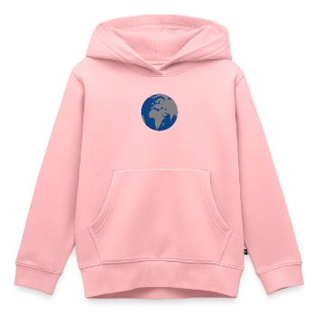 Globus - Kinder Premium Organic Hoodie - Rosa - Vorne - AI Model Kid Female (0cm)