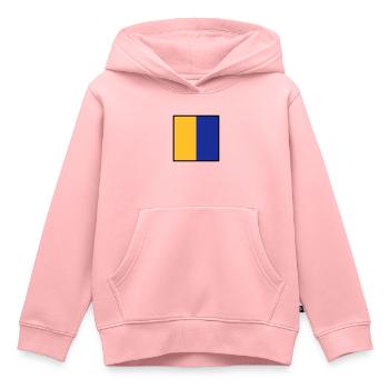 kilo - Sweat Premium à capuche enfant bio - rose - Devant - AI Model Kid Female (0cm)