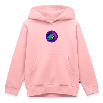 Close Encounters of The Third Kind Spaceship - Kinder Premium Organic Hoodie - Rosa - Vorne - AI Model Kid Female (0cm)