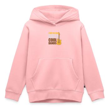 Je suis peut-être vieux - Sweat Premium à capuche enfant bio - rose - Devant - AI Model Kid Female (0cm)