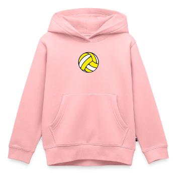 Beachvolleyball Beachball 2510 - Kinder Premium Organic Hoodie - Rosa - Vorne - AI Model Kid Female (0cm)