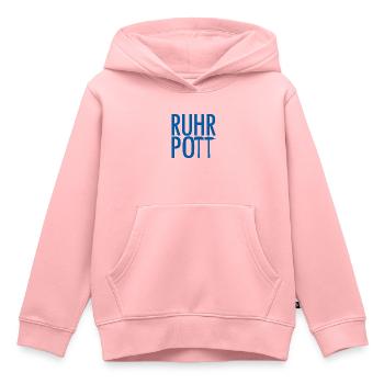 Ruhrpott - Kinder Premium Organic Hoodie - Rosa - Vorne - AI Model Kid Female (0cm)