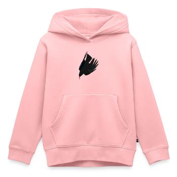 Red-billed Chough 3 - Kids Premium Organic Hoodie - rose - Front - AI Model Kid Female (0cm)