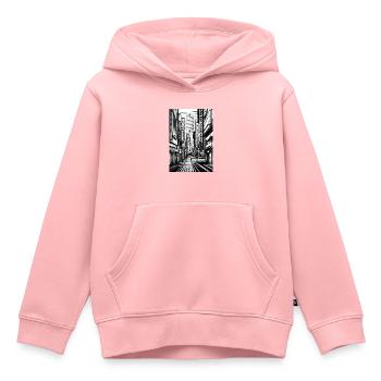 Tokyo II - Kinder Premium Organic Hoodie - Rosa - Vorne - AI Model Kid Female (0cm)