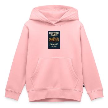 Ich war dabei - Schlossfest 2025 - Kinder Premium Organic Hoodie - Rosa - Vorne - AI Model Kid Female (0cm)