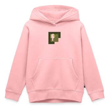 Fischer Angelrute Angelhaken - Kinder Premium Organic Hoodie - Rosa - Vorne - AI Model Kid Female (0cm)