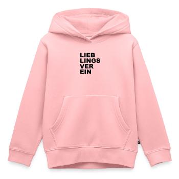 Llieblingsverein - Verein - Kinder Premium Organic Hoodie - Rosa - Vorne - AI Model Kid Female (0cm)