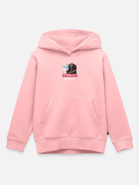 Gamer Gaming Cat Video Game - Kinder Premium Organic Hoodie - Rosa