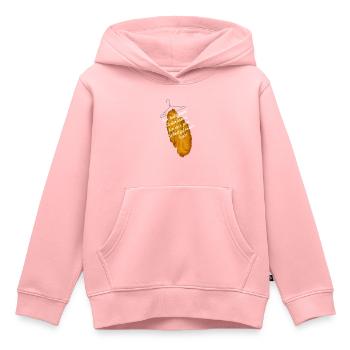 ich habe keine Lederhosen, schnitzel ,fest,münchen - Kinder Premium Organic Hoodie - Rosa - Vorne - AI Model Kid Female (0cm)