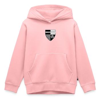 breizh Bretagne - Kinder Premium Organic Hoodie - Rosa - Vorne - AI Model Kid Female (0cm)
