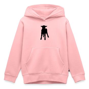 Lamm - Lamm Fromm? - Kinder Premium Organic Hoodie - Rosa - Vorne - AI Model Kid Female (0cm)