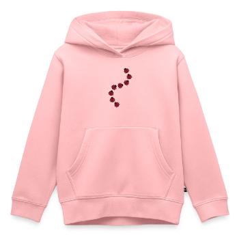 Ladybug - Kids Premium Organic Hoodie - rose - Front - AI Model Kid Female (0cm)