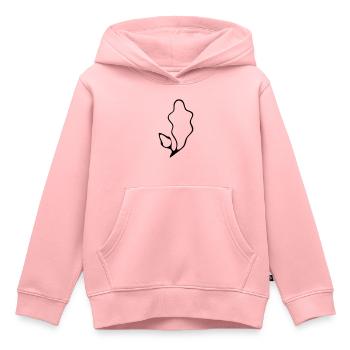 Pony Small Horses Brand - Kids Premium Organic Hoodie - rose - Front - AI Model Kid Female (0cm)