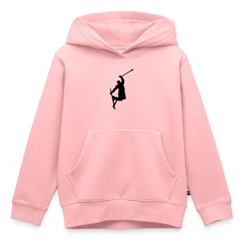 Ski - Kinder Premium Organic Hoodie - Rosa - Vorne - AI Model Kid Female (0cm)