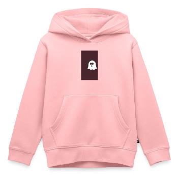 geist - Kinder Premium Organic Hoodie - Rosa - Vorne - AI Model Kid Female (0cm)