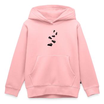 Kuchen käsekuchen icon - Kinder Premium Organic Hoodie - Rosa - Vorne - AI Model Kid Female (0cm)