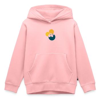 Landwirtschaft Hof Bauer - Kinder Premium Organic Hoodie - Rosa - Vorne - AI Model Kid Female (0cm)