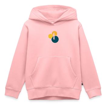 Lecture Éducation Écriture - Sweat Premium à capuche enfant bio - rose - Devant - AI Model Kid Female (0cm)