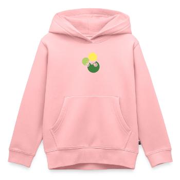 Motorrad Stunt - Kinder Premium Organic Hoodie - Rosa - Vorne - AI Model Kid Female (0cm)