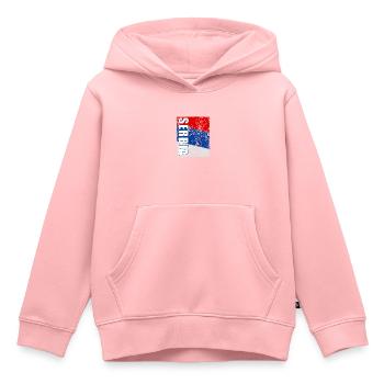 Serbien Orthodox Balkan Christentum Belgrad - Kinder Premium Organic Hoodie - Rosa - Vorne - AI Model Kid Female (0cm)
