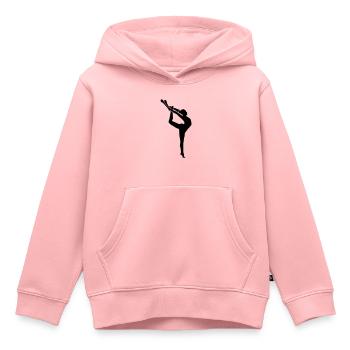 Gymnastik - Kinder Premium Organic Hoodie - Rosa - Vorne - AI Model Kid Female (0cm)