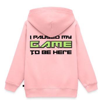 Gamers - Kids Premium Organic Hoodie - rose - Back - AI Model Kid Female (0cm)