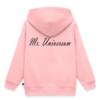 M. Univers - Sweat Premium à capuche enfant bio - rose - Dos - AI Model Kid Female (0cm)