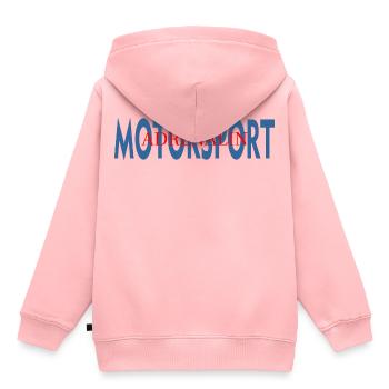 MOTORSPORT - Kinder Premium Organic Hoodie - Rosa - Hinten - AI Model Kid Female (0cm)