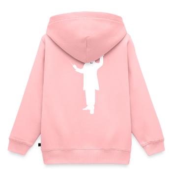 Chef d'orchestre chef de choeur musique membres de la chorale - Sweat Premium à capuche enfant bio - rose - Dos - AI Model Kid Female (0cm)