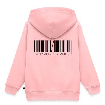 Cooler Spruch Coole Sprüche Tanz - Kinder Premium Organic Hoodie - Rosa - Hinten - AI Model Kid Female (0cm)