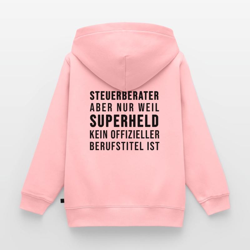 Steuerberater oder SUPERHELD Kinder Premium Organic Hoodie