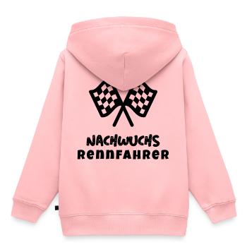 Nachwuchs Rennfahrer Autos Rennauto Mechaniker - Kinder Premium Organic Hoodie - Rosa - Hinten - AI Model Kid Female (0cm)