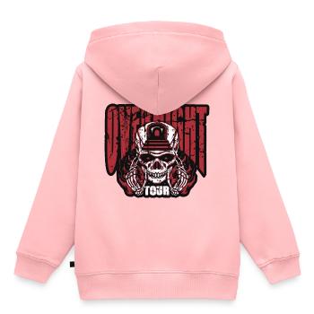 les fantômes sont réels et ils sont effrayants - Sweat Premium à capuche enfant bio - rose - Dos - AI Model Kid Female (0cm)