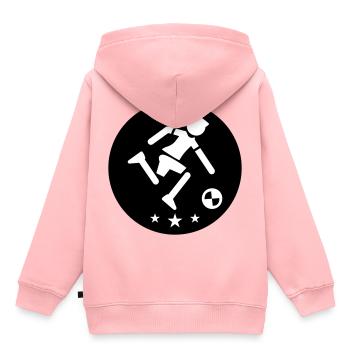 Soccer Player Soccer Player - Kids Premium Organic Hoodie - rose - Back - AI Model Kid Female (0cm)