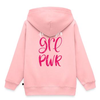 Féministe Féministe - Sweat Premium à capuche enfant bio - rose - Dos - AI Model Kid Female (0cm)