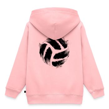 Volleyball player | Volleyball team player gifts - Kids Premium Organic Hoodie - rose - Back - AI Model Kid Female (0cm)